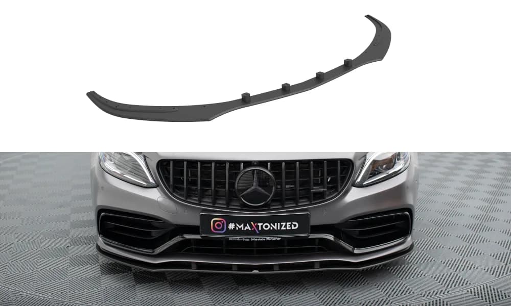 Передній сплітер Street Pro Maxton Mercedes-AMG C63 Sedan / Estate W205 Facelift - фото My Tuning Lab