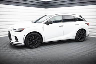 Накладки на пороги Maxton Lexus RX F-Sport Mk5 - фото My Tuning Lab