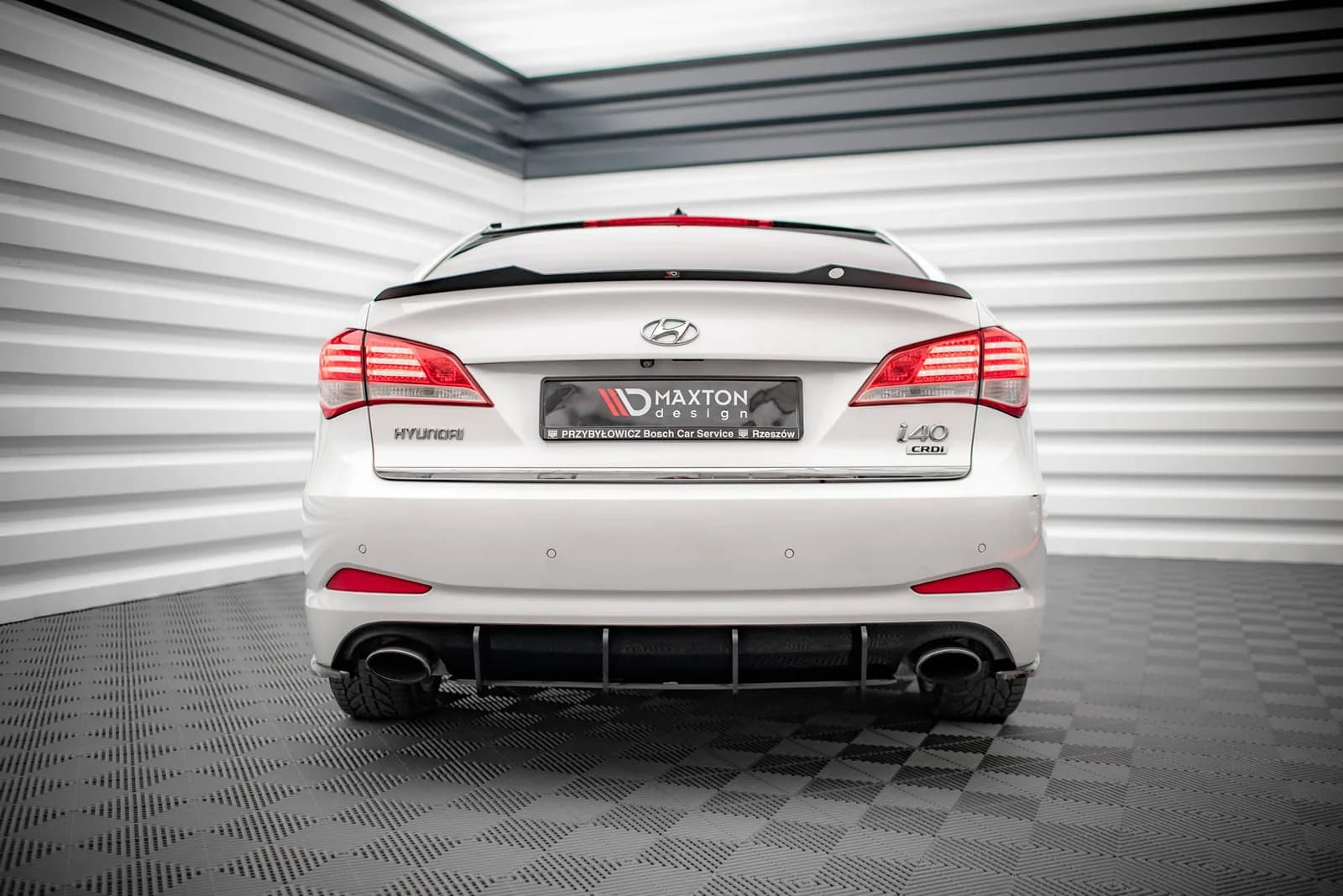 Спойлер Maxton Hyundai I40 Mk1 - фото My Tuning Lab