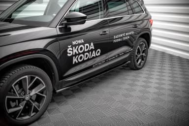 Накладки на пороги Maxton Skoda Kodiaq Mk1 Facelift - фото My Tuning Lab
