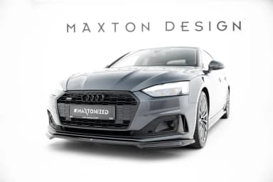 Передній сплітер Maxton V.2 Audi A5 F5 Facelift - фото My Tuning Lab