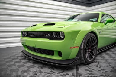 Передній сплітер Maxton Dodge Challenger SRT Hellcat Widebody Mk3 - фото My Tuning Lab