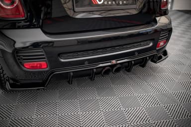 Задня накладка Maxton Mini Cooper John Cooper Works R56 - фото My Tuning Lab