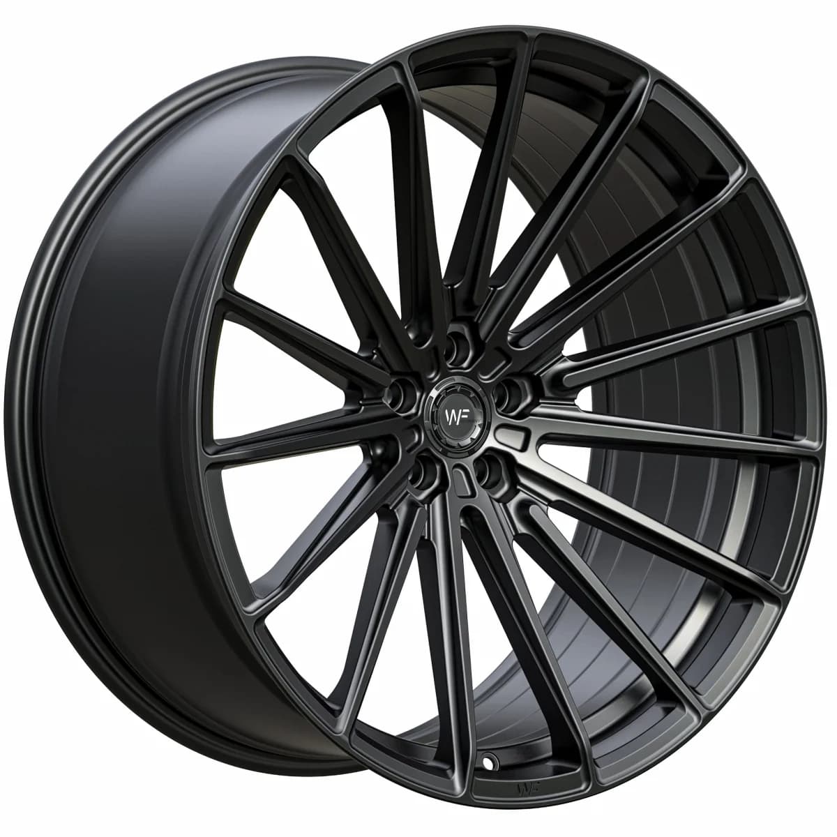 Легкосплавний диск 22" Wheelforce X.RSM-FF 22x11,5 ET30 5x112 глибокий чорний - фото My Tuning Lab