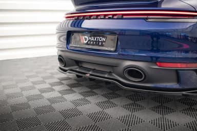 Задній центральний сплітер з дифузором V.2 Maxton Porsche 911 Carrera Aero / Carrera GTS 992 - фото My Tuning Lab