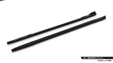 Накладки на пороги V.3 Maxton Audi S3 Sportback / Sedan / A3 S-line Sportback / Sedan 8Y / 8Y Facelift - фото My Tuning Lab