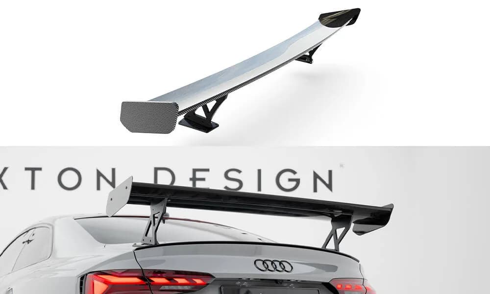 Karbonowy Spoiler Z Zewnętrznymi Wspornikami V.1 Maxton Audi A5 / A5 S-Line / S5 / RS5 Coupe F5 / F5 Facelift - фото My Tuning Lab