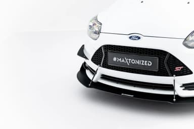 Передній сплітер Maxton Racing V2 Ford Focus ST MK3 - фото My Tuning Lab