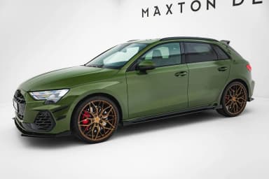 Бічні флапси Maxton Audi S3 Sportback / Sedan / A3 S-line Sportback / Sedan 8Y Facelift - фото My Tuning Lab