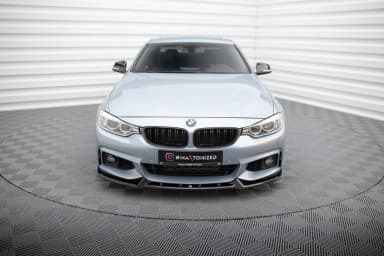 Передній сплітер V.4 Maxton BMW 4 Coupe / Gran Coupe / Cabrio M-пакет F32 / F36 / F33 - фото My Tuning Lab