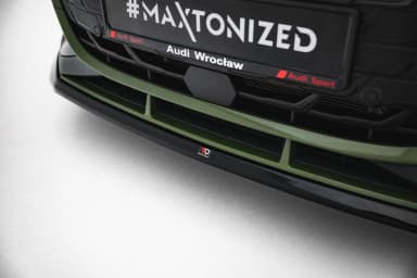 Передній сплітер V.2 Maxton Audi S3 Sportback / Sedan / A3 S-line Sportback / Sedan 8Y Facelift - фото My Tuning Lab