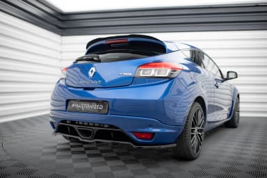 Задній центральний сплітер з дифузором Maxton Renault Megane RS Mk3 - фото My Tuning Lab
