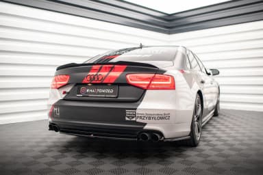 Продовження спойлера Maxton Audi S8 D4 - фото My Tuning Lab