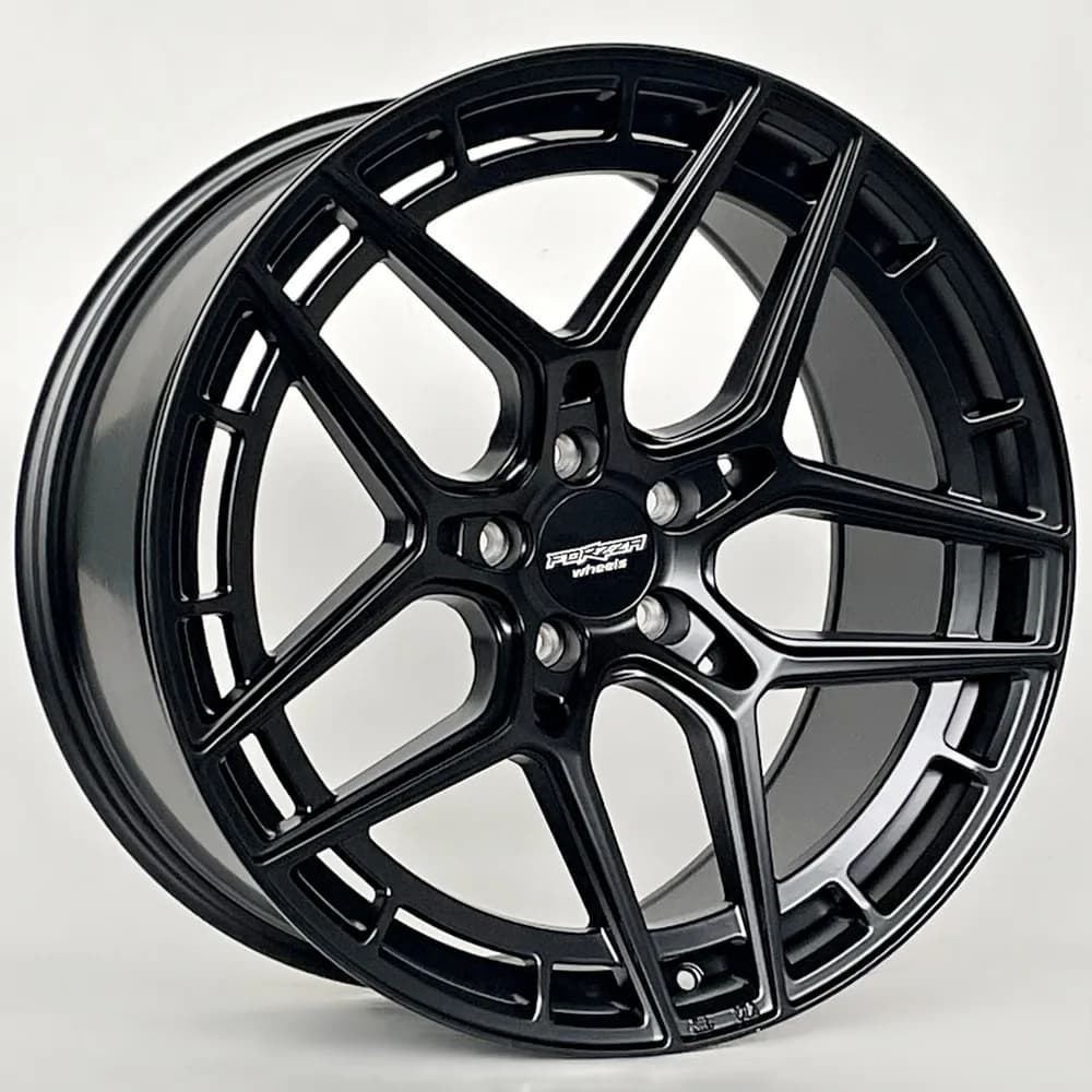 Легкосплавний диск 20" Forzza Magnum 20x10 ET37 5x120 сатиновий чорний - фото My Tuning Lab