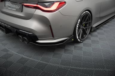 Задні сплітери Boczne V.3 CSL Look Maxton BMW M4 G82 / G82 Facelift - фото My Tuning Lab
