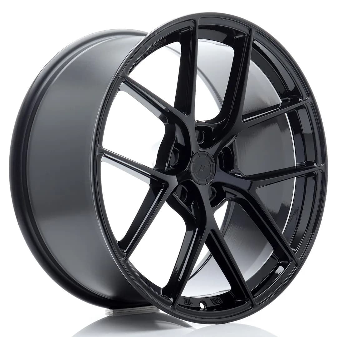 Легкосплавний диск 20" Japan Racing SL01 20x9,5 ET22 5x120 глянцевий чорний - фото My Tuning Lab