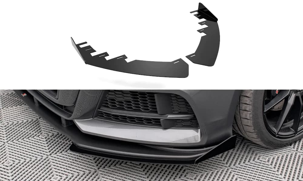 Front Flaps Maxton Audi S3 / A3 S-Line Sportback 8V Facelift - фото My Tuning Lab