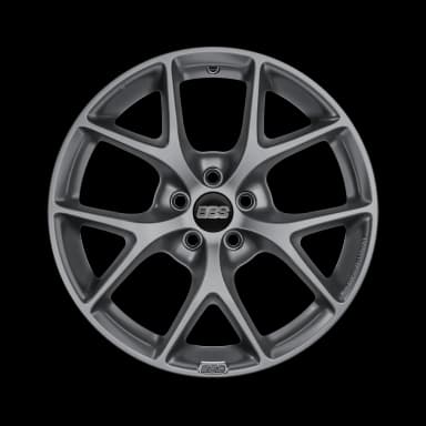 Легкосплавний диск 17" BBS SR 17x7,5 ET48 5x100 Himalaya Grey сатиновий - фото My Tuning Lab