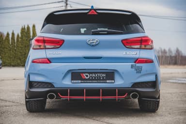 Задні сплітери Boczne Street Pro Maxton Hyundai I30 N Mk3 Hatchback - фото My Tuning Lab