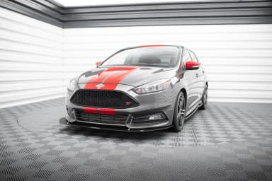 Передній сплітер Maxton Racing V1 Ford Focus ST MK3 FL - фото My Tuning Lab