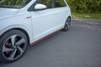 SIDE SKIRTS DIFFUSERS Maxton Volkswagen Polo GTI / R-line Mk6 - фото My Tuning Lab