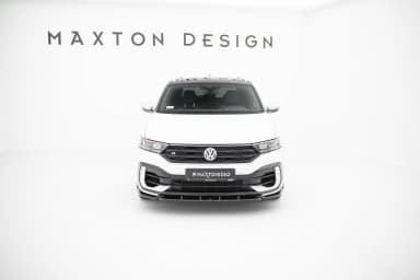 Передній сплітер Maxton Volkswagen T-Roc R Mk1 - фото My Tuning Lab