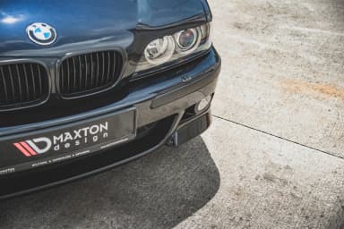 Накладки переднього бампера Maxton BMW M5 / 5 M-пакет E39 - фото My Tuning Lab