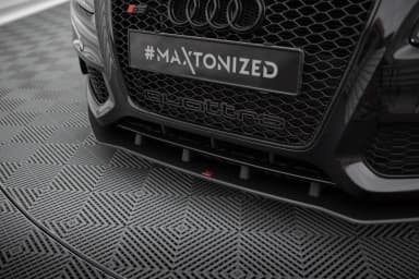 Передній сплітер Street Pro Maxton Audi S5 / A5 S-Line 8T - фото My Tuning Lab