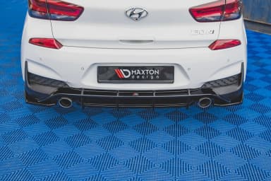 Задні сплітери Boczne V.4 Maxton Hyundai I30 N Mk3 Hatchback - фото My Tuning Lab