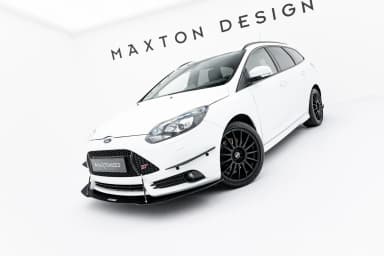 Передній сплітер Maxton Racing V1 Ford Focus ST MK3 - фото My Tuning Lab