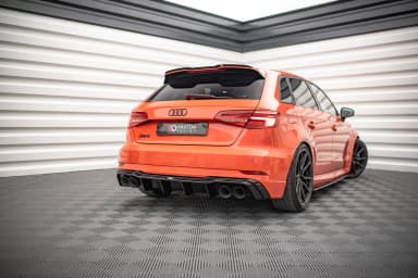 Задня накладка + Вихлоп Maxton Milltek Sport Audi RS3 Sportback 8V Facelift - фото My Tuning Lab