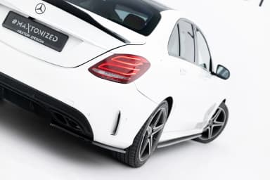 Задні сплітери Boczne Maxton Mercedes-Benz C AMG-Line / C43 AMG Sedan W205 - фото My Tuning Lab