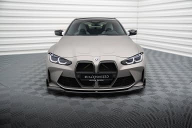 Передній сплітер V.4 CSL Look Maxton BMW M4 G82 / G82 Facelift / G83 Facelift / M3 G80 / G82 - фото My Tuning Lab