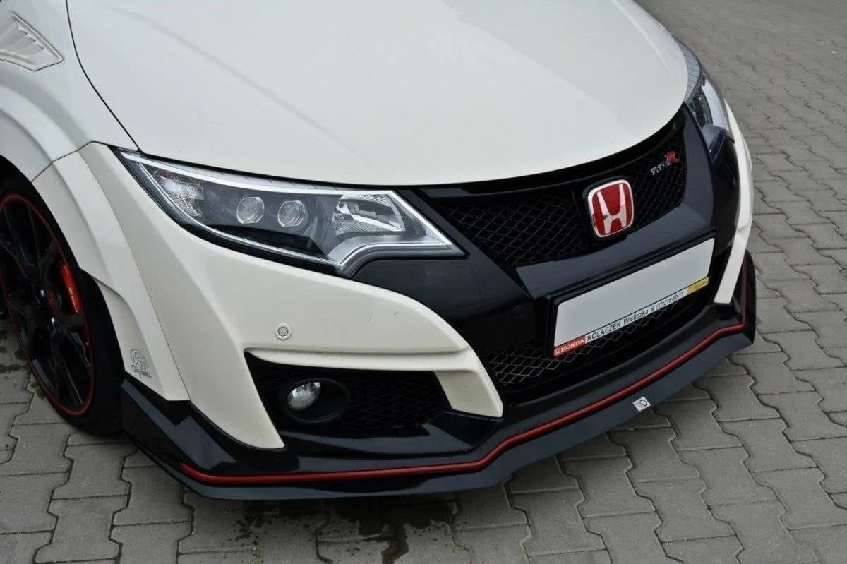 Передній сплітер Maxton Honda Civic IX Type R V.2 - фото My Tuning Lab
