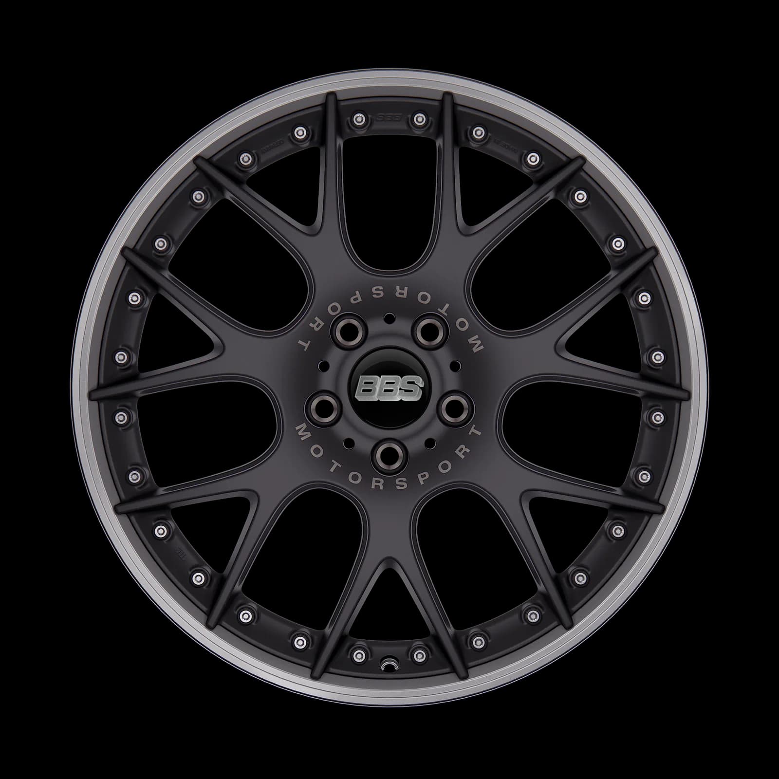 Легкосплавний диск 20" BBS CH-R 2 20x8,5 ET32 5x120 чорний сатиновий - фото My Tuning Lab