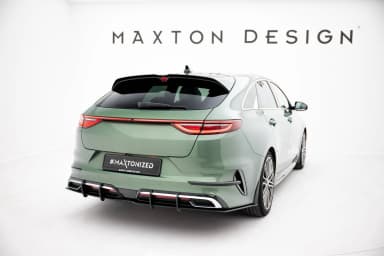 Задній дифузор Street Pro Maxton Kia Proceed GT-Line Mk1 Facelift - фото My Tuning Lab