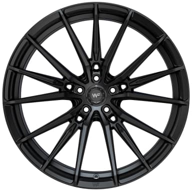 Легкосплавний диск 20" Wheelforce CF.4-FFR 20x9,5 ET16 5x120 глибокий чорний - фото My Tuning Lab