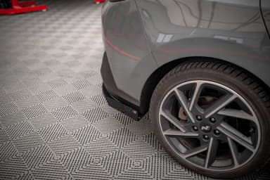 Задні сплітери Boczne Street Pro + Flaps Maxton Hyundai I30 Fastback N-Line Mk3 Facelift - фото My Tuning Lab
