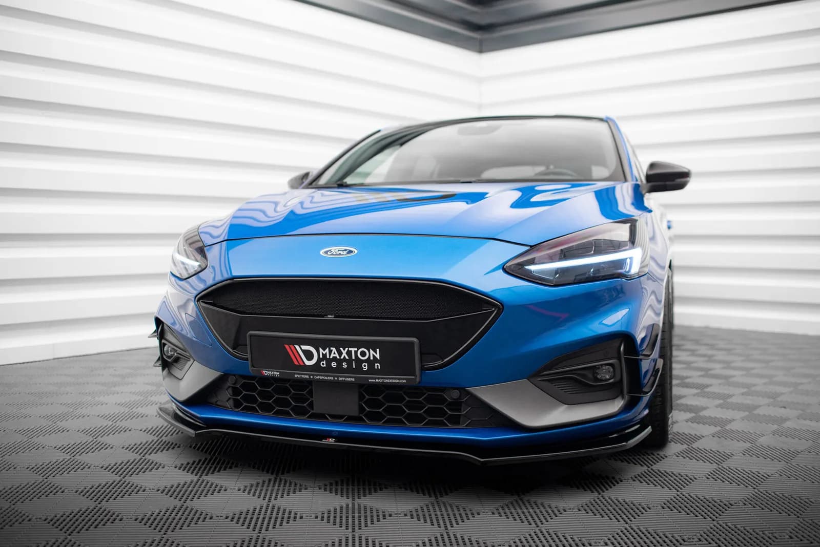 Передній сплітер V.1 Maxton Ford Focus ST / ST-Line Mk4 / Mk4 Facelift - фото My Tuning Lab