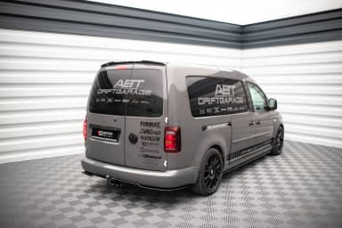 Накладки на пороги Maxton Volkswagen Caddy Long Mk3 Facelift - фото My Tuning Lab
