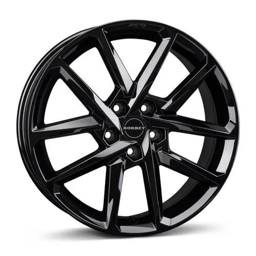 Легкосплавний диск 18" Borbet N 18x7,5 ET40 5x114,3 чорний Glossy - фото My Tuning Lab