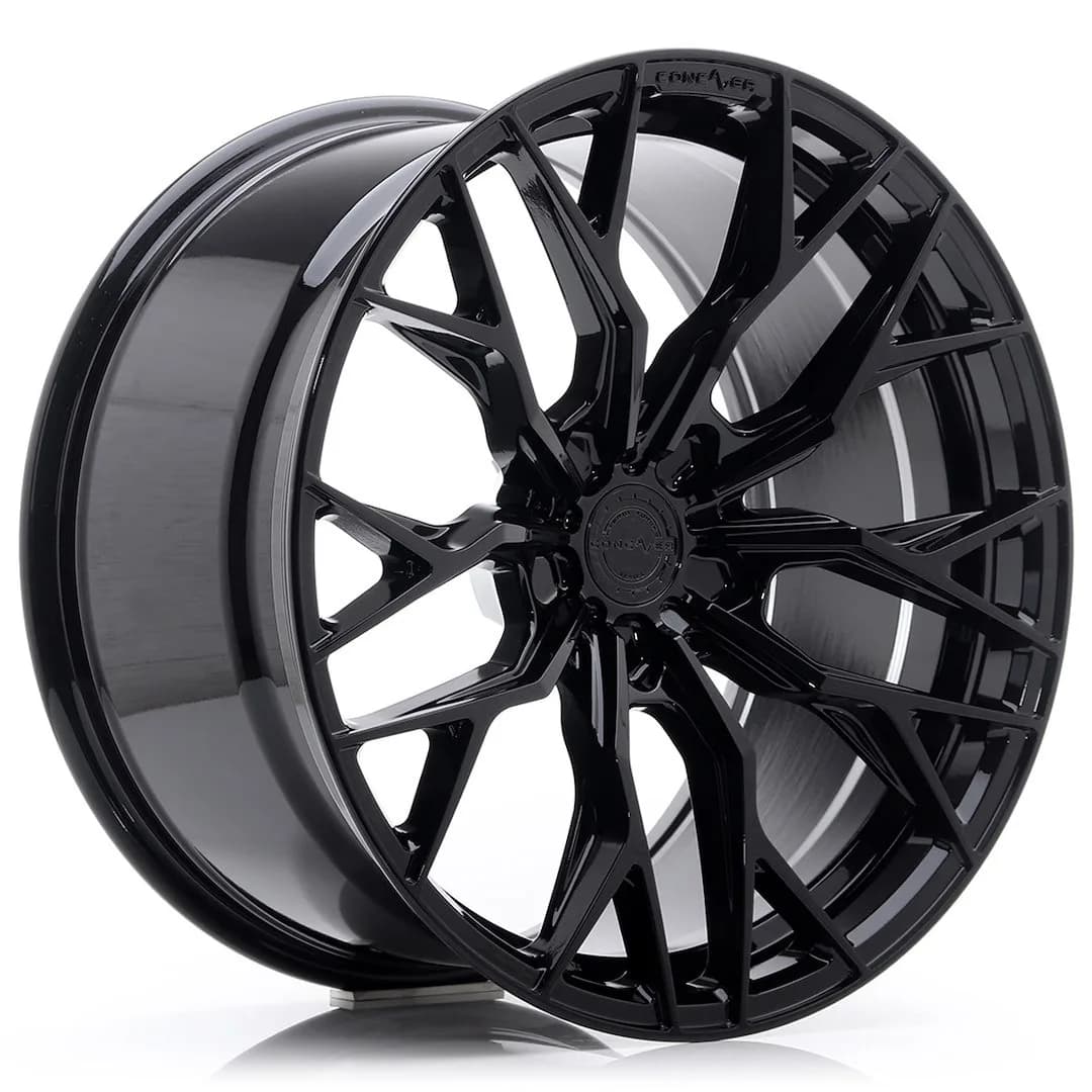 Легкосплавний диск 20" Concaver CVR1 20x12 ET32-60 BLANK платиновий чорний - фото My Tuning Lab