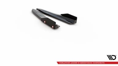 Задні сплітери Boczne V.2 + Flaps Maxton Skoda Octavia RS Combi / Liftback Mk4 / Mk4 Facelift - фото My Tuning Lab