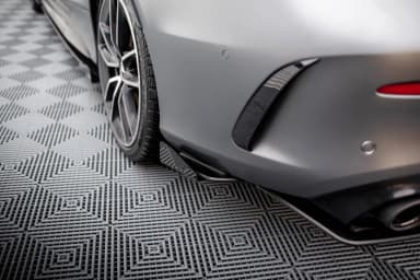 Задні сплітери Boczne Street Pro + Flaps Maxton Mercedes-AMG C43 Coupe / Cabrio C205 Facelift / A205 Facelift - фото My Tuning Lab