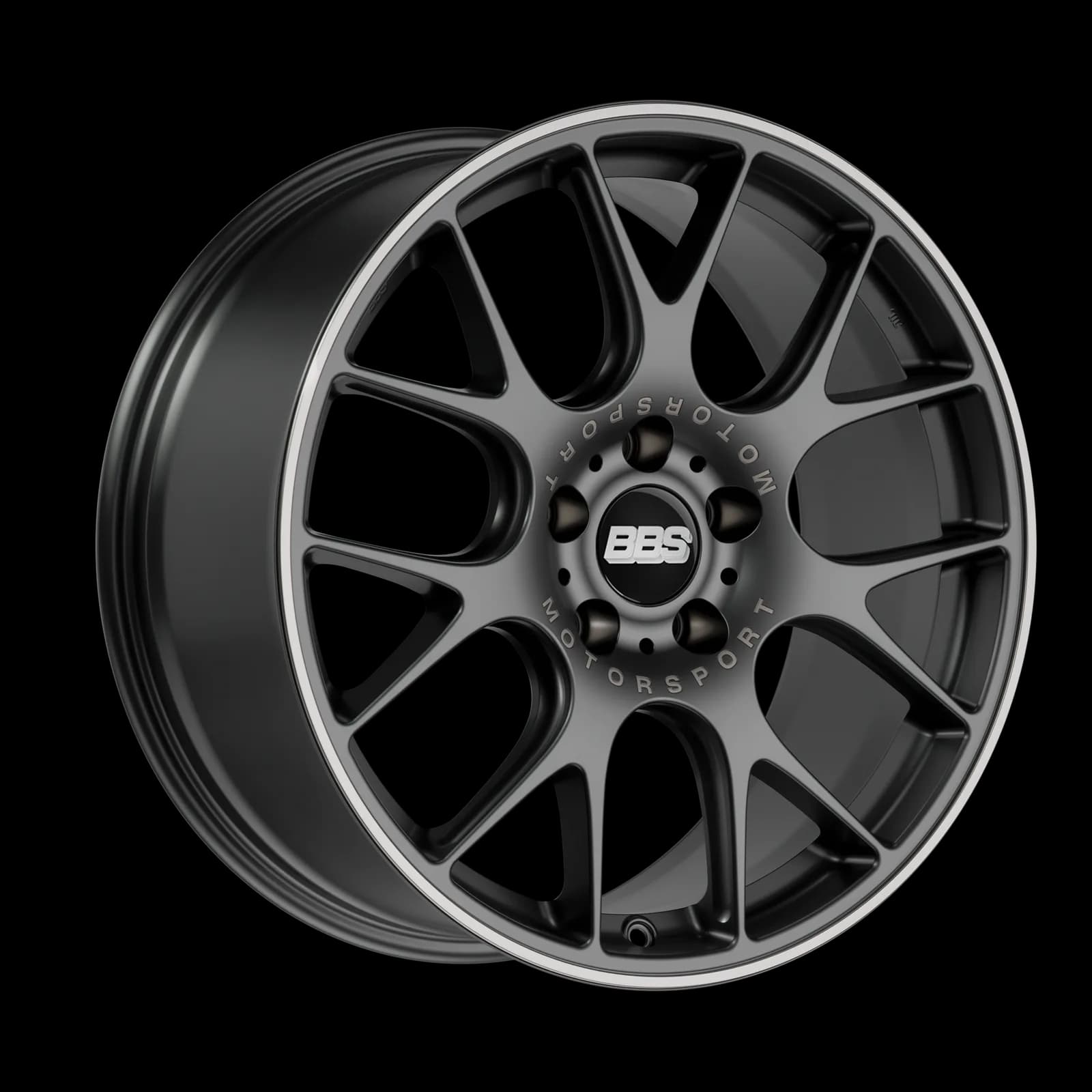 Легкосплавний диск 20" BBS CH-R 20x8,5 ET38 5x114 чорний сатиновий - фото My Tuning Lab