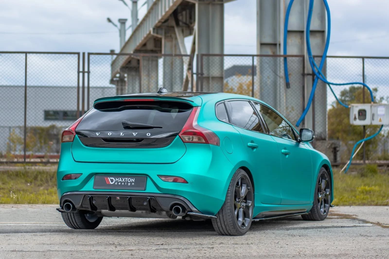 Задня накладка Maxton Volvo V40 R-design - фото My Tuning Lab
