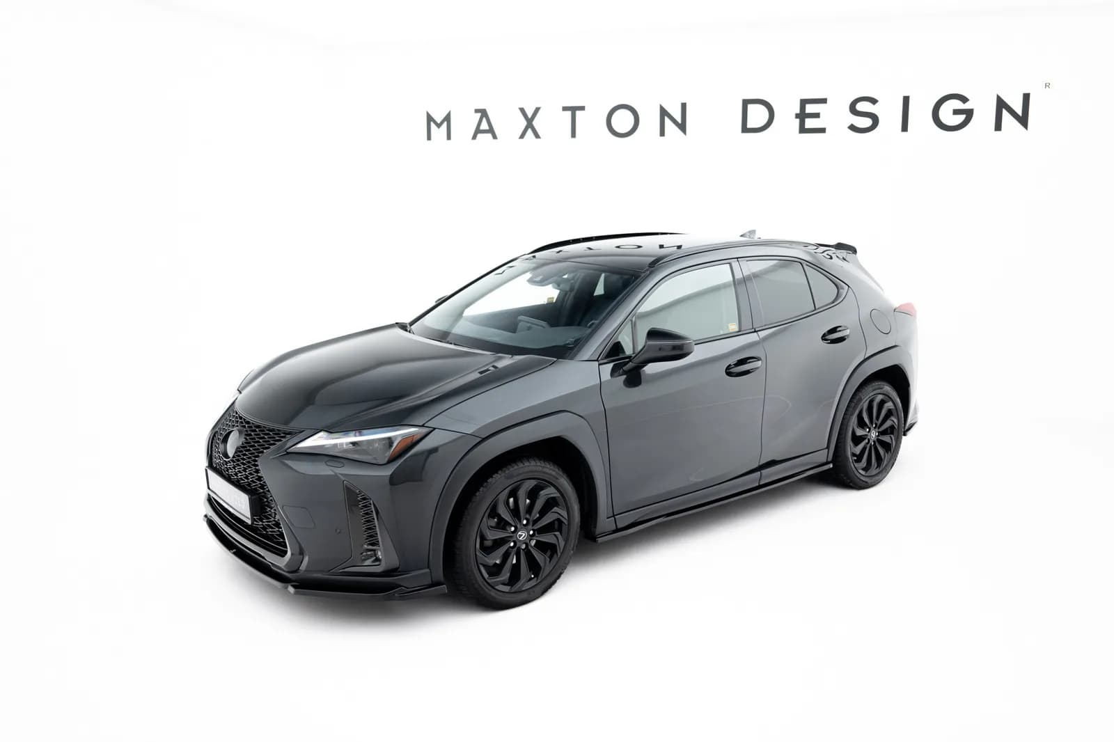Накладки на пороги Maxton Lexus UX / F-Sport Mk1 - фото My Tuning Lab