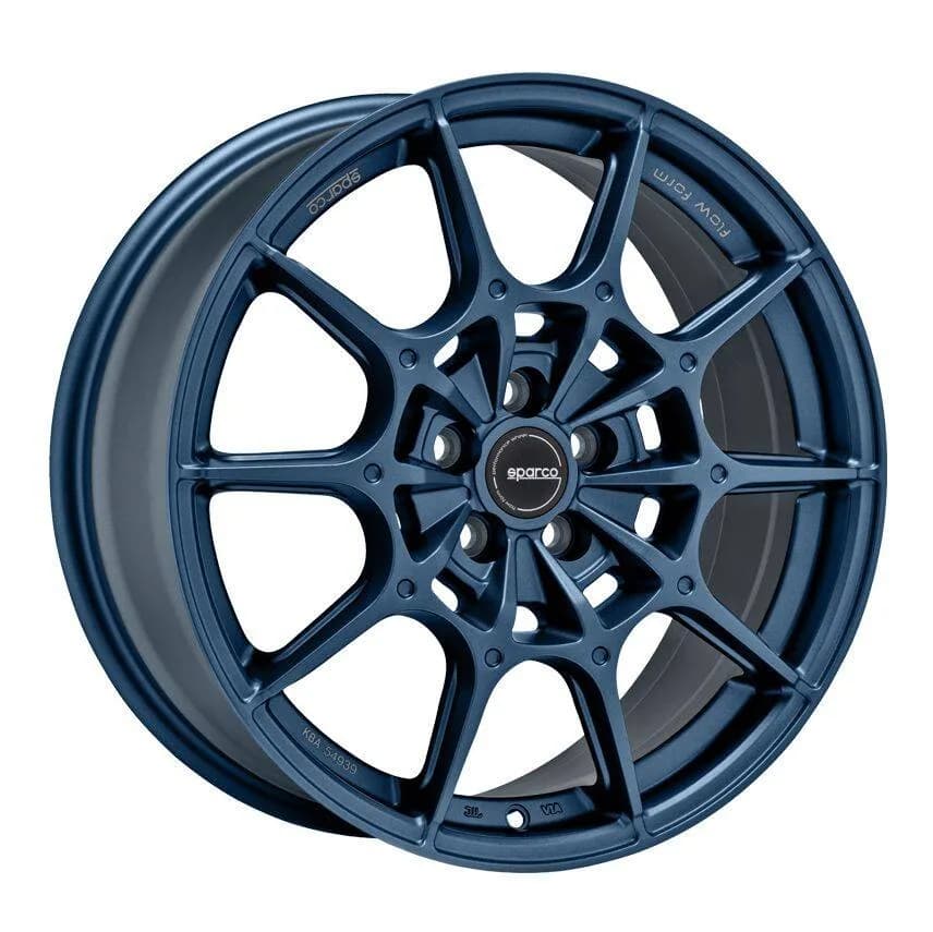 Легкосплавний диск 18" SPARCO Ff2 18x8 ET40 5x114,3 Matt Blue - фото My Tuning Lab