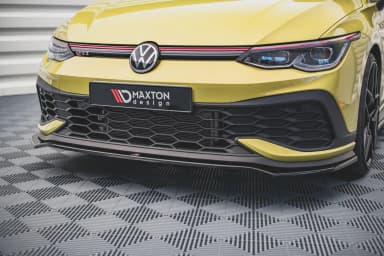Передній сплітер V.3 Maxton Volkswagen Golf 8 GTI Clubsport - фото My Tuning Lab