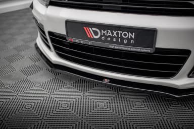 Maxton Design Передній сплітер VW Scirocco 3 R Ver2 - фото My Tuning Lab